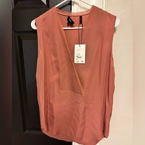Theory 100% silk tank